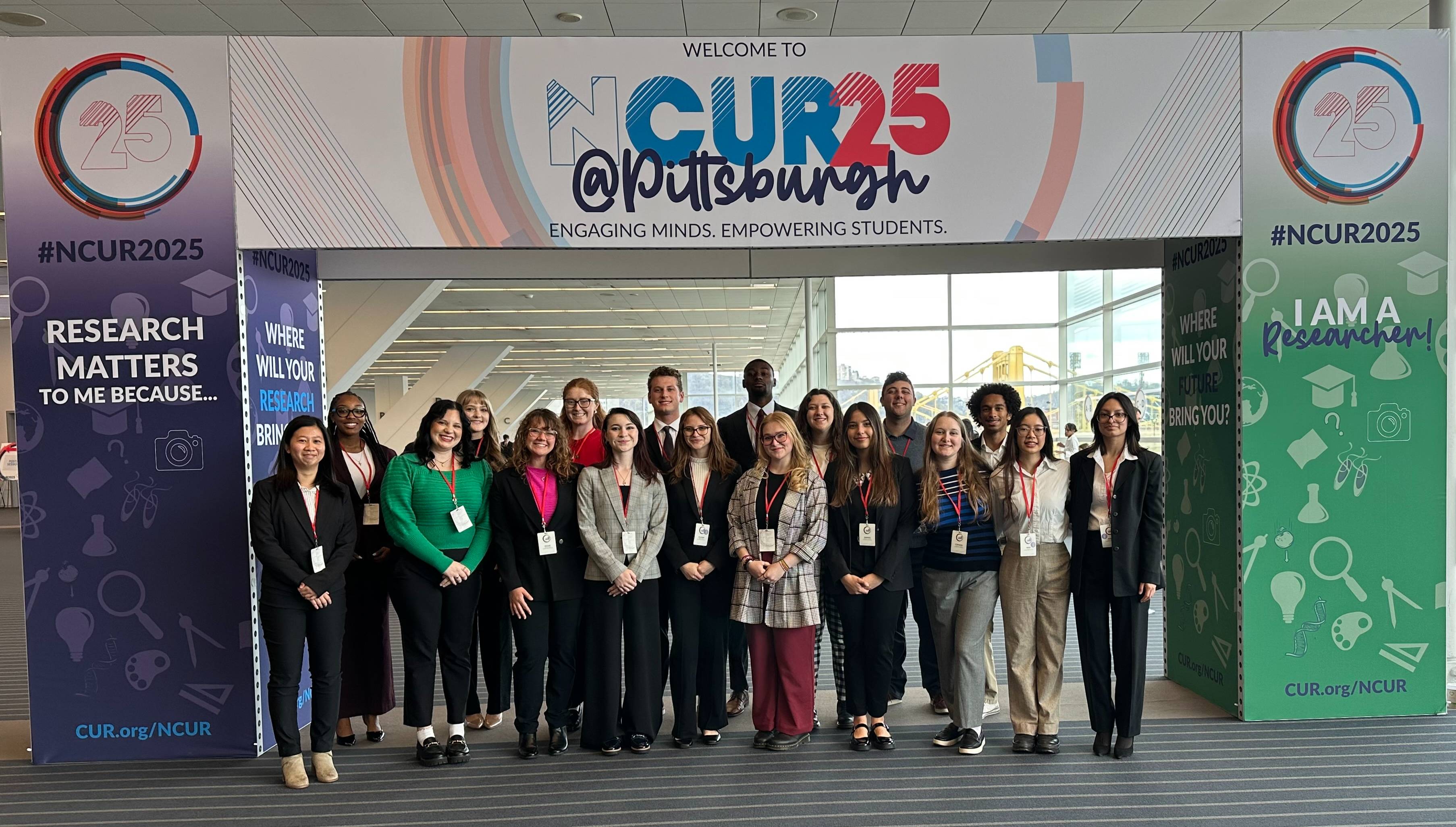 LSU students at NCUR