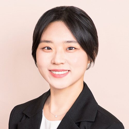 Eunju Lee headshot in a black suit jacket