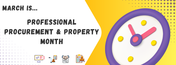 Procurement & Property Month Banner