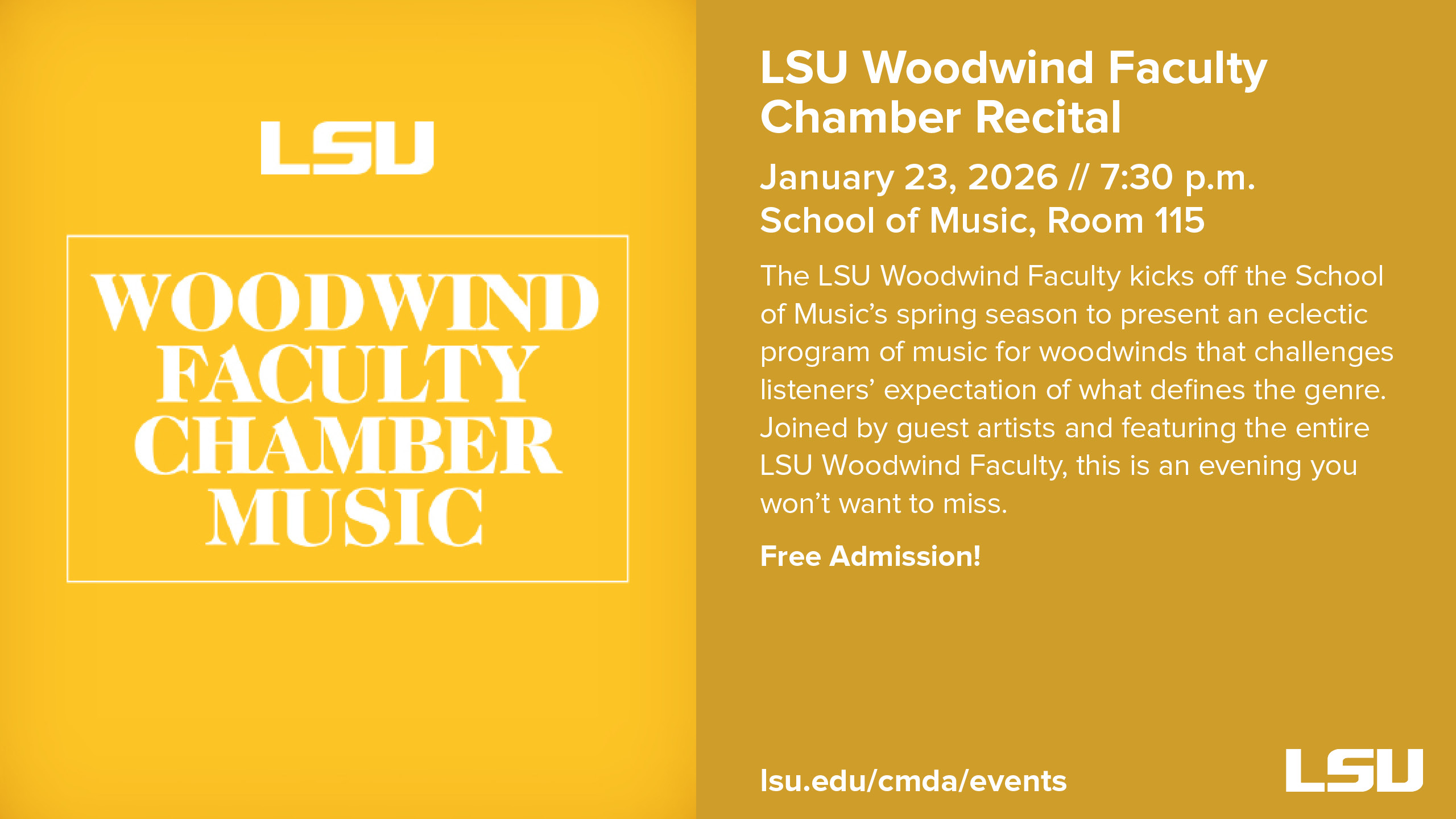 woodwind faculty chamber