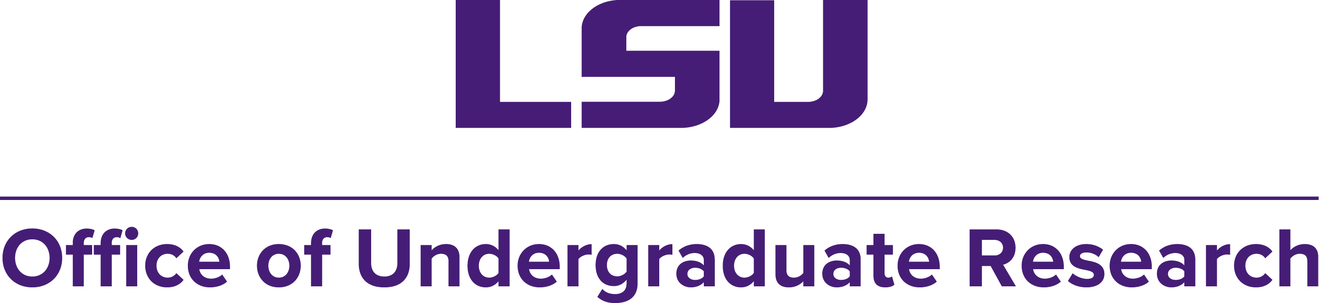 LSU OUR Logo Vertical