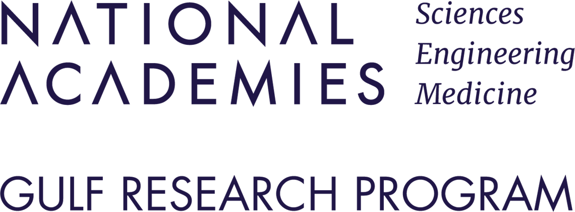 Logo for the national academies gulf research program