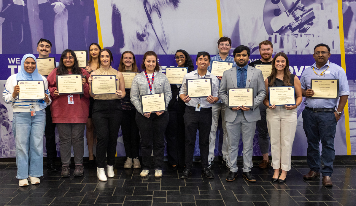 Phi Zeta Award recipients